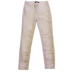 NEW Hudson Nico Super Skinny High-Rise Jeans Paper Flower White/Pink/Green 28‎